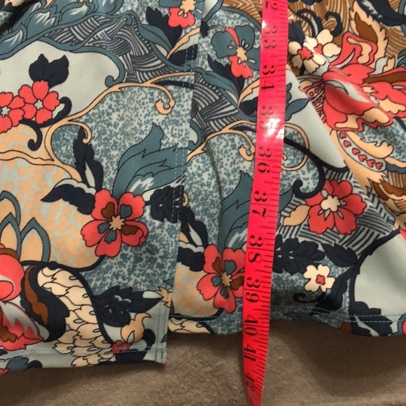 Wrap style dress with sweetheart neckline size L - Picture 8 of 8